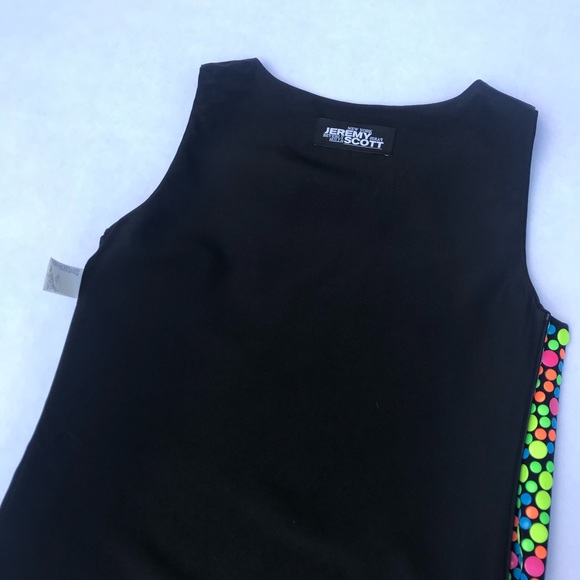 Jeremy Scott Neon dot Gogo Dress Mini - Picture 10 of 13